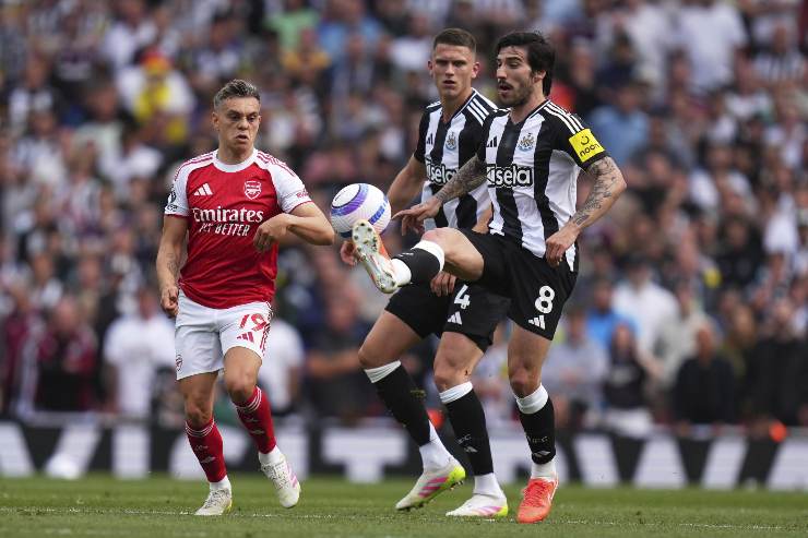 Tonali vs Arsenal