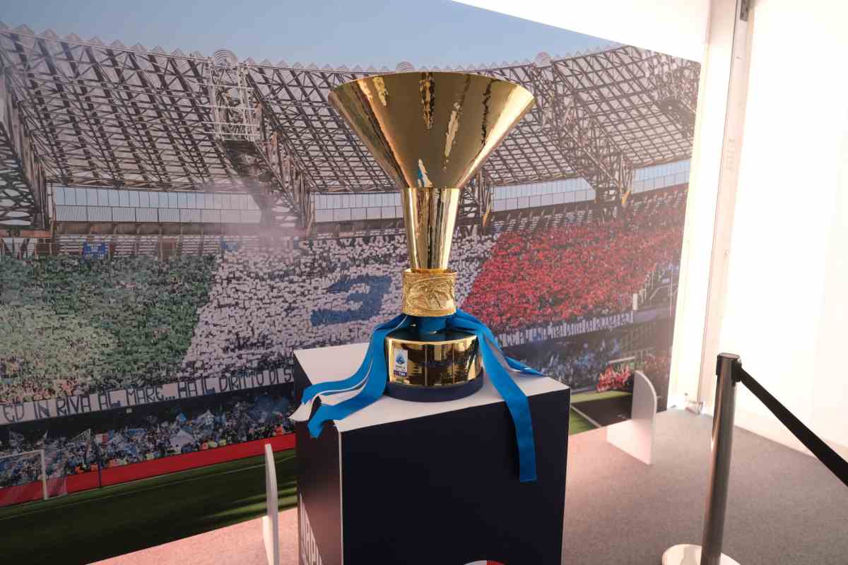 Trofeo Scudetto al Maradona