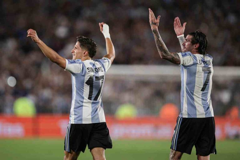 De Paul con l'Argentina