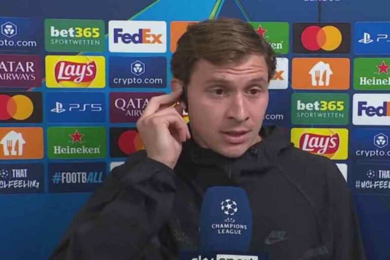 Barella intervista a Sky