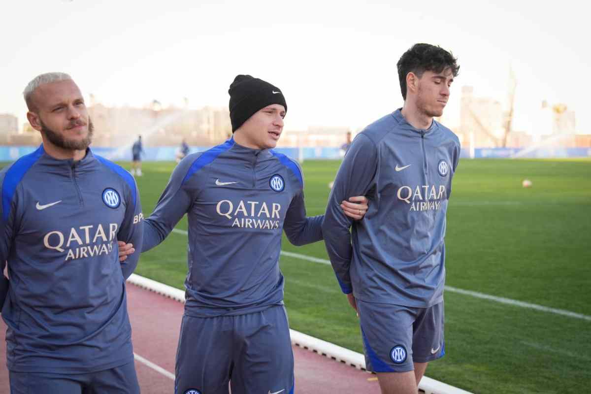 Barella Bastoni e Dimarco