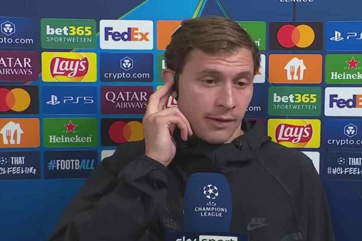 Barella intervista a Sky