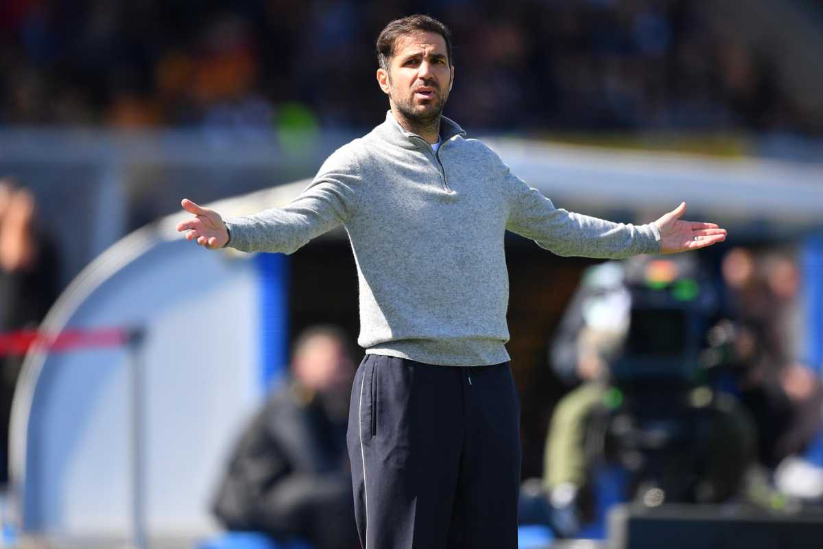 Fabregas a braccia larghe