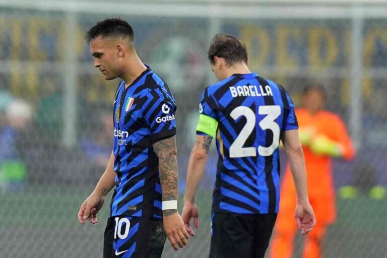 Lautaro e Barella a testa bassa