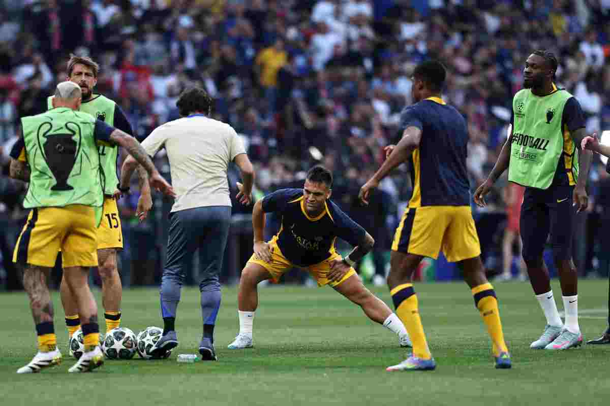 Inter riscaldamento