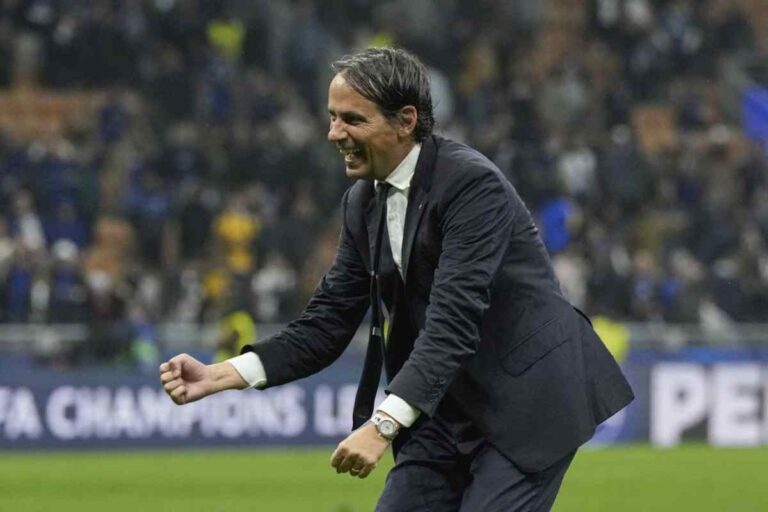 La gioia di Inzaghi