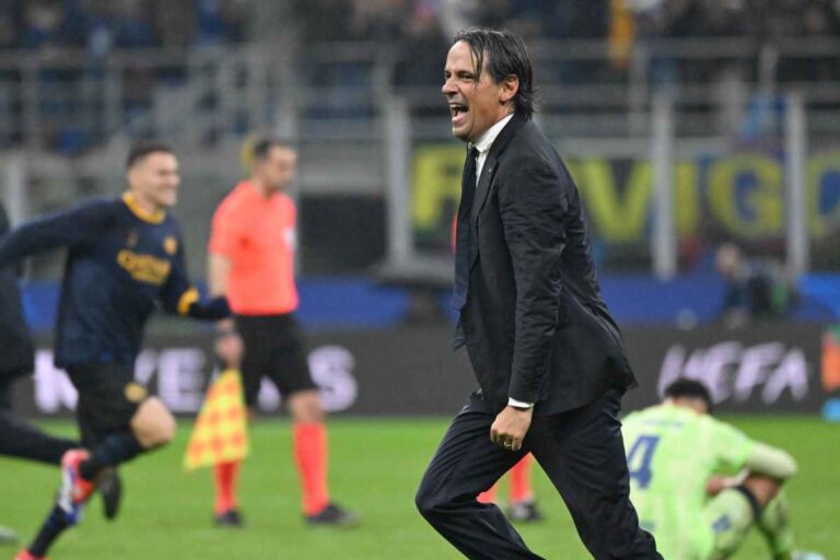 Inzaghi esulta