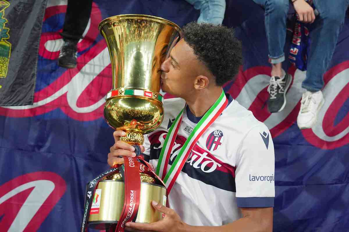 Ndoye bacia la Coppa Italia