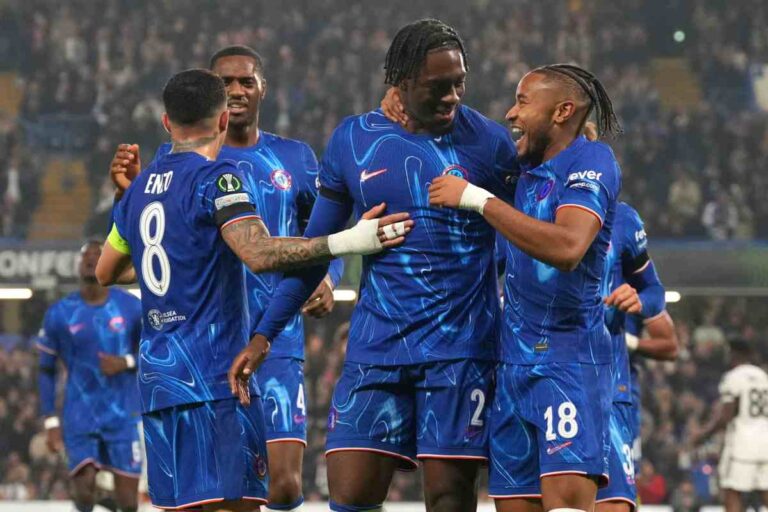 Nkunku con il Chelsea