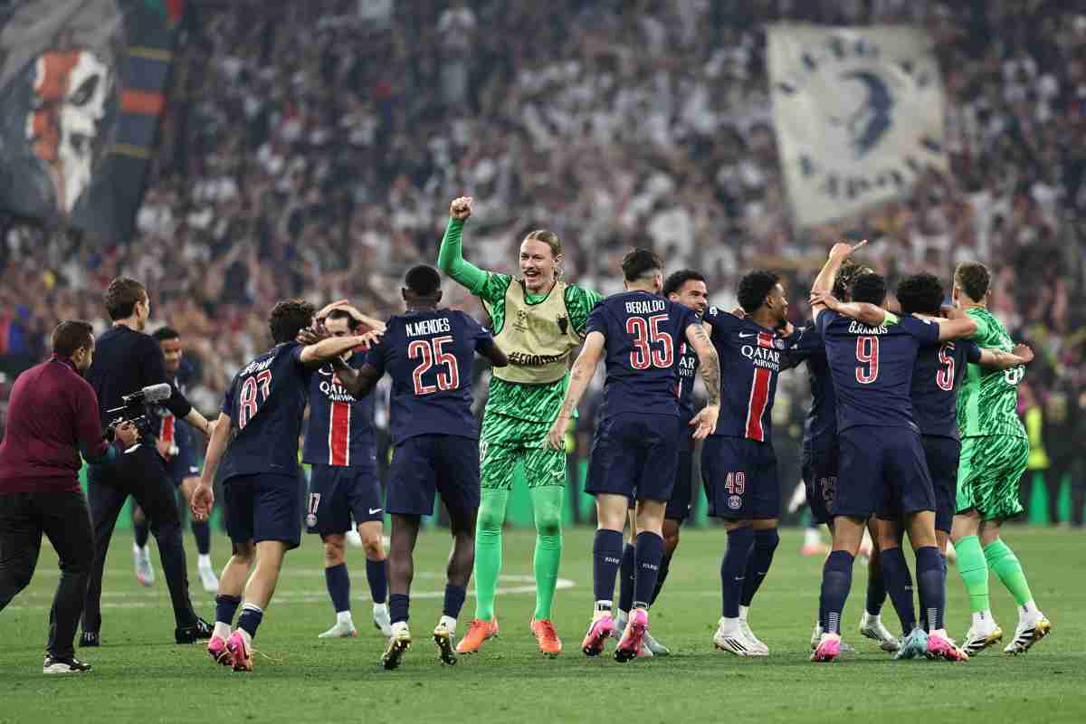 PSG esultanza