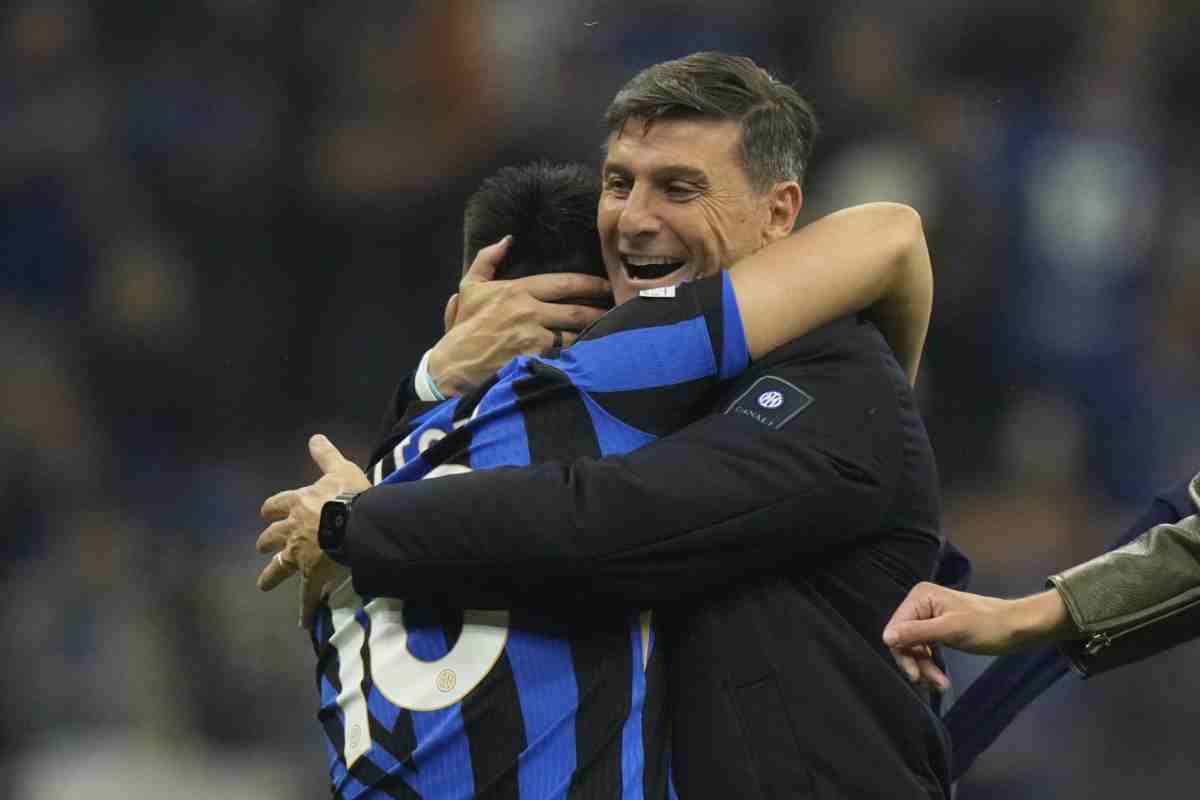 Zanetti esulta