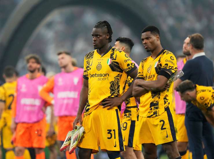 Bisseck deluso dopo la sconfitta