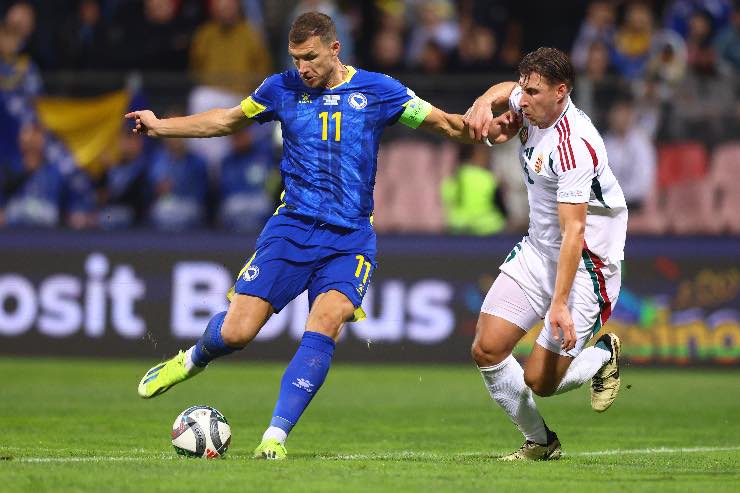 Dzeko torna in Italia