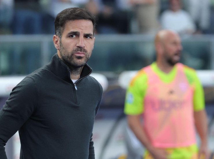Fabregas durante una partita
