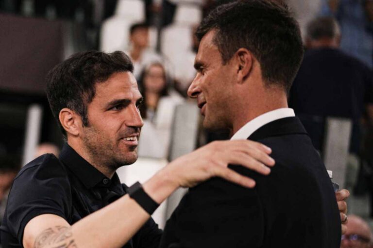 Fabregas e Thiago Motta
