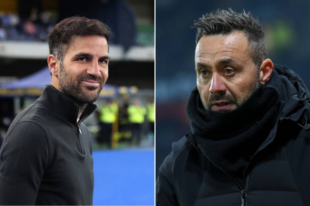 Fabregas e De Zerbi