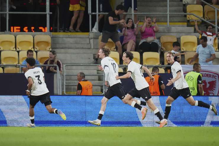 esultanza Germania U21