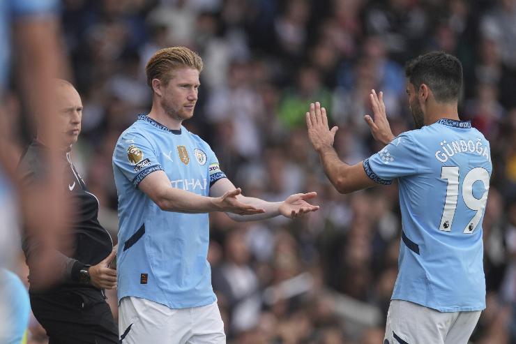 Gundogan e De Bruyne