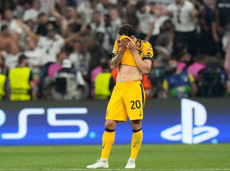 Calhanoglu durante la finale di Champions