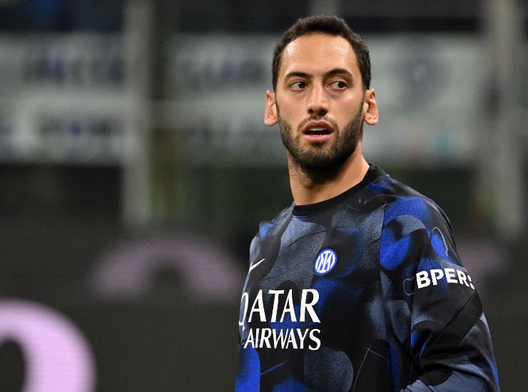Calhanoglu in primo piano