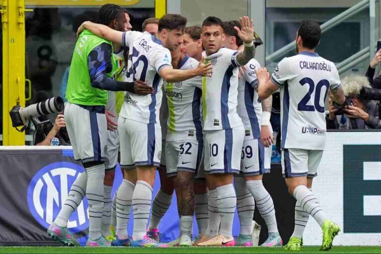 L'Inter esulta