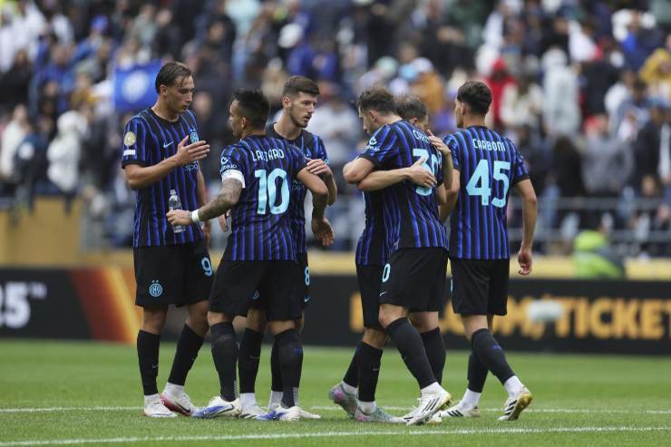 L'Inter esulta