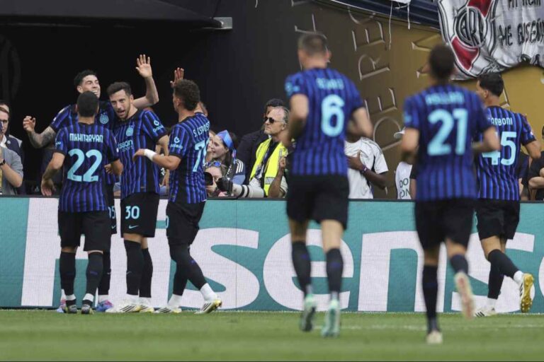 L'Inter esulta