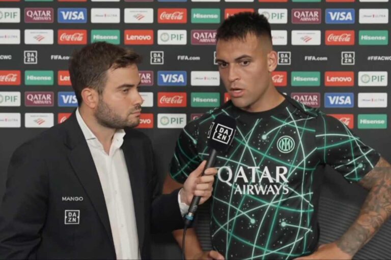 Lautaro sbotta in diretta