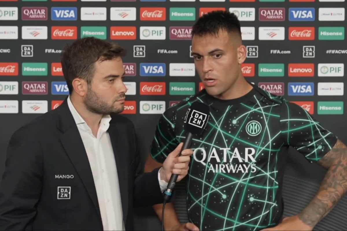 Lautaro sbotta in diretta
