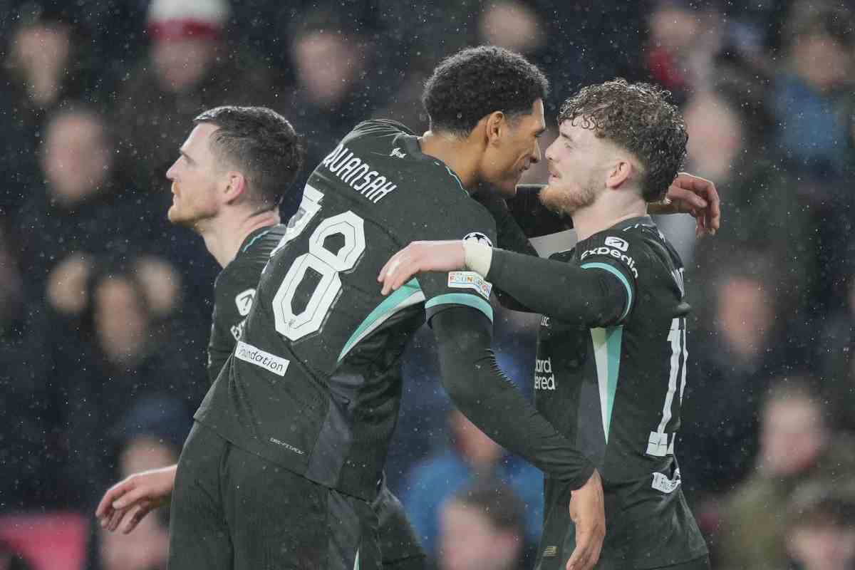Giocatori del Liverpool