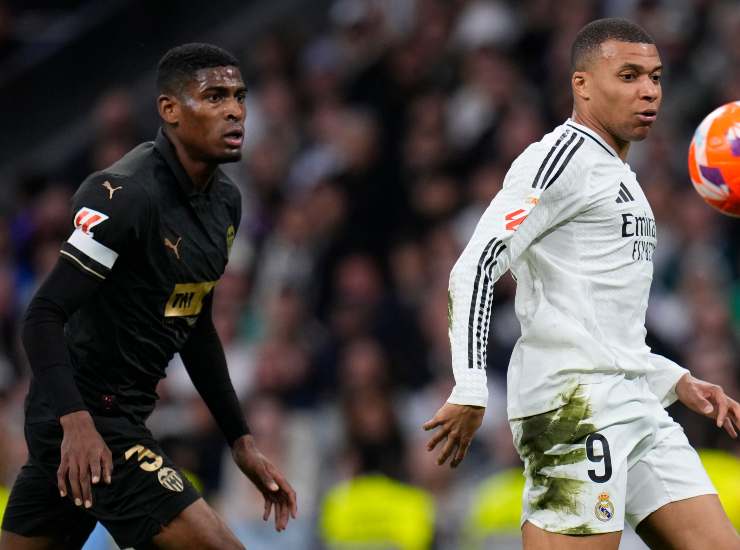 Mosquera contro il Real Madrid