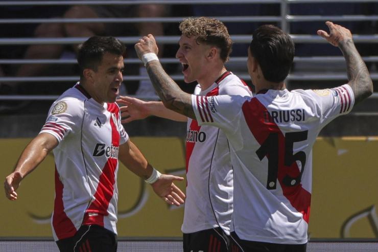 Il River Plate esulta