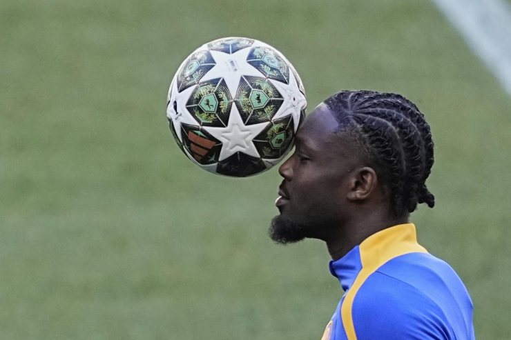 Marcus Thuram in allenamento