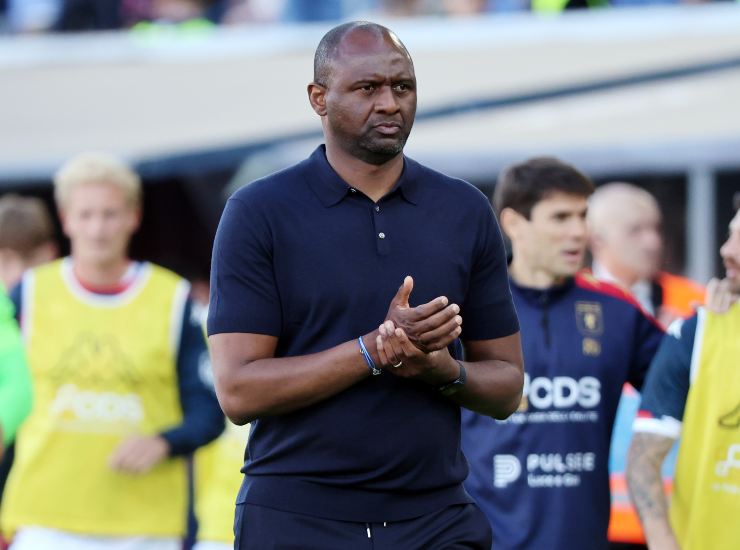 Vieira durante una partita