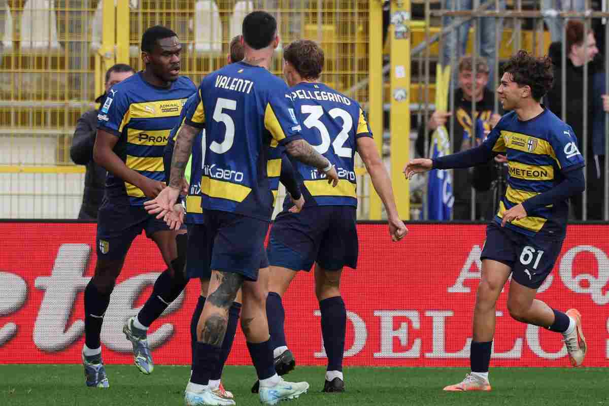Bonny esulta con il Parma
