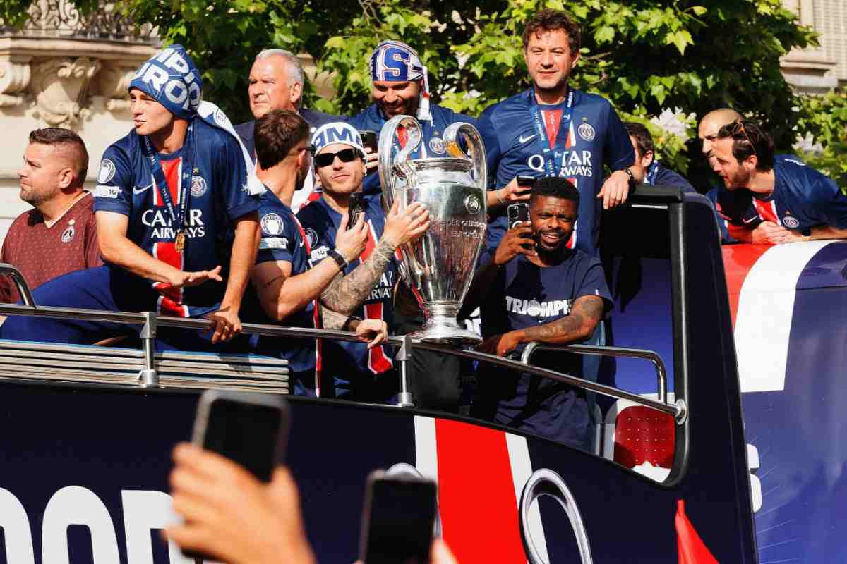 Festeggiamenti Lucas Hernandez