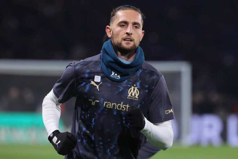 Rabiot nel riscaldamento