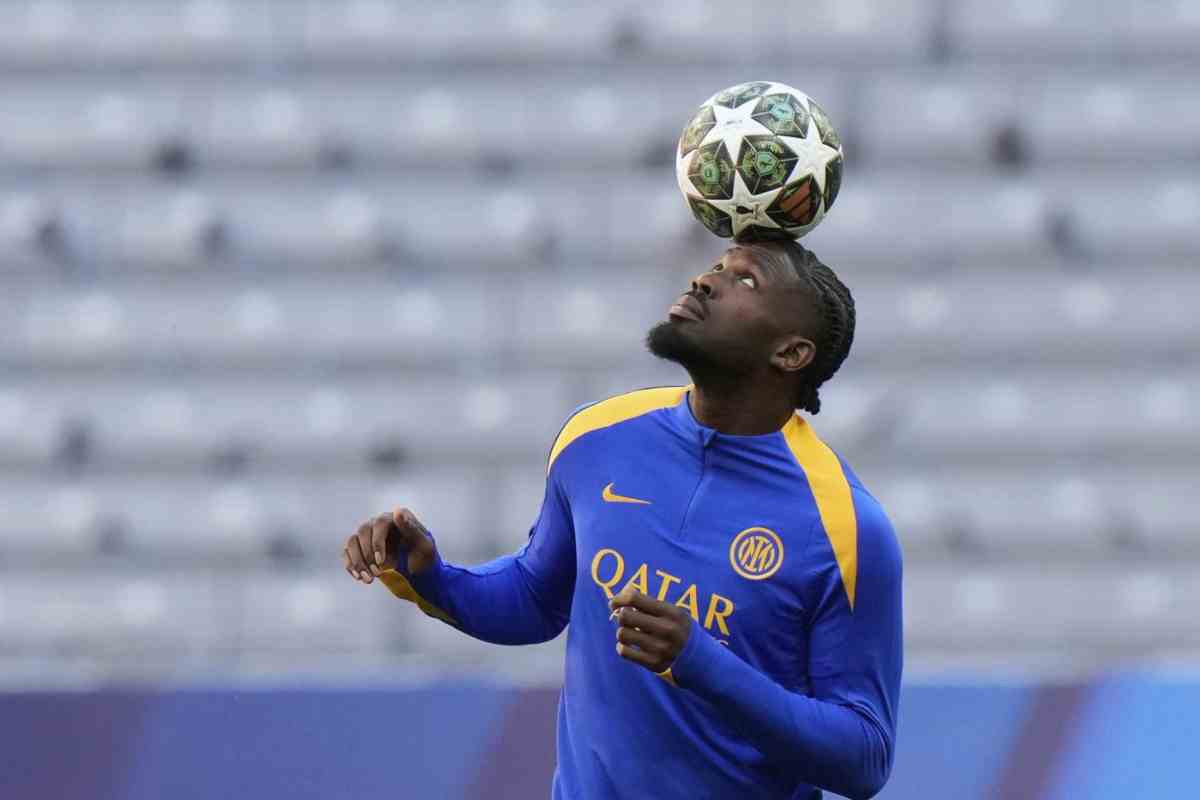Thuram in allenamento
