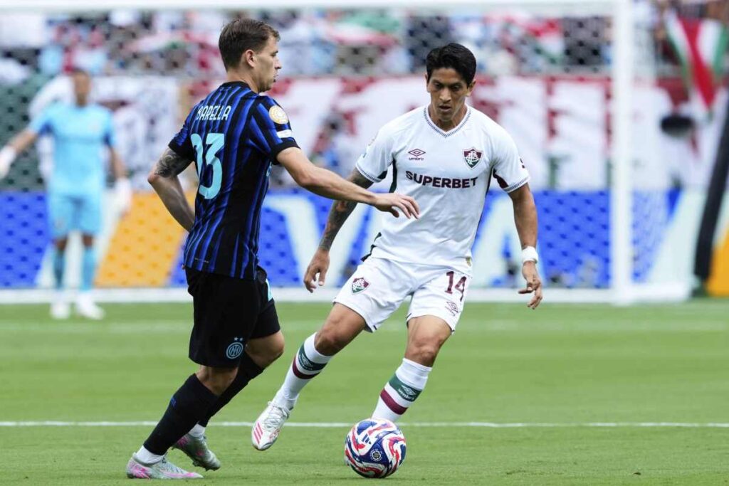 Barella in campo