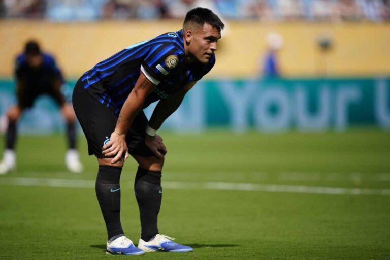 Lautaro Martinez stanco