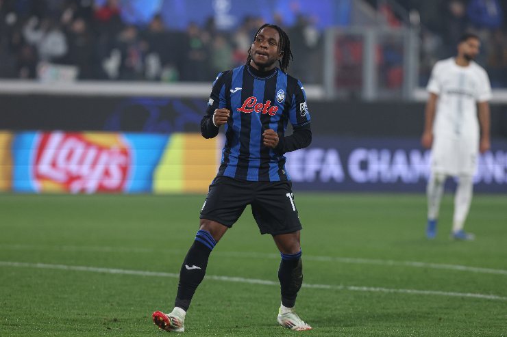 Lookman esultanza