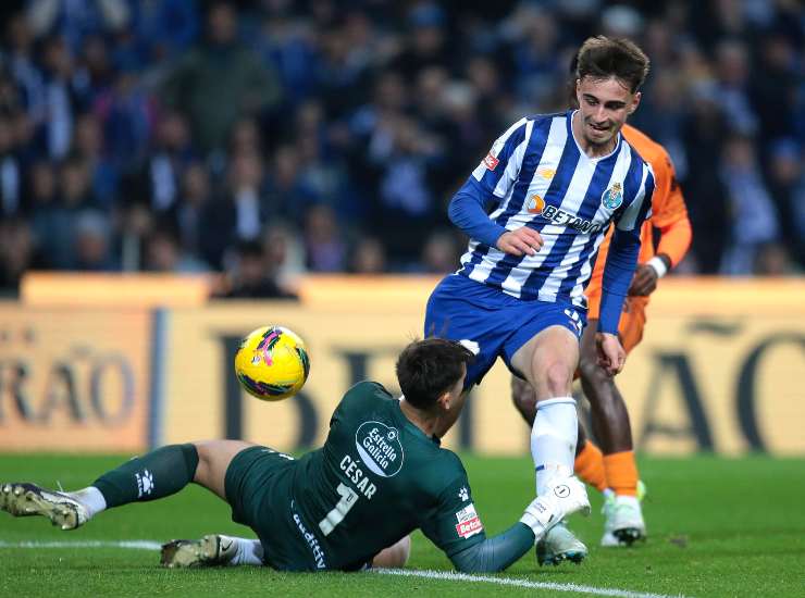 Fernandes durante una partita
