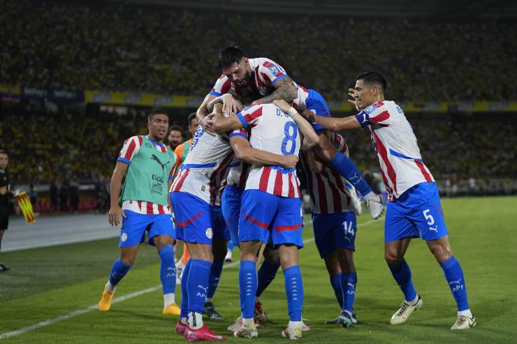 esultanza Paraguay