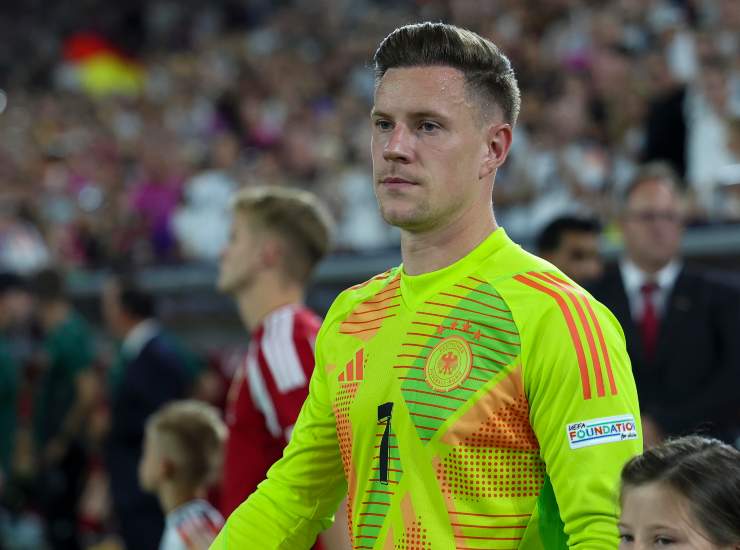 Ter Stegen in primo piano