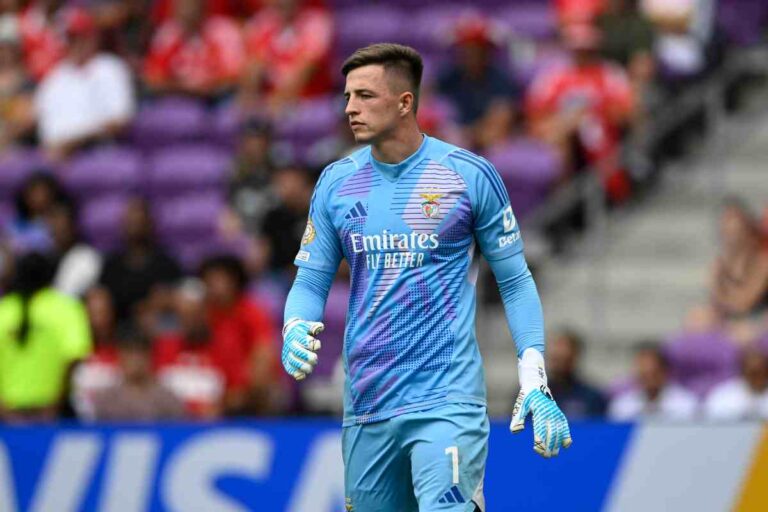 Trubin durante una partita