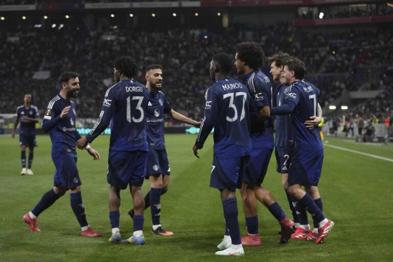 United esultanza squadra