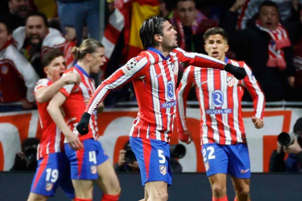Atletico Madrid esulta