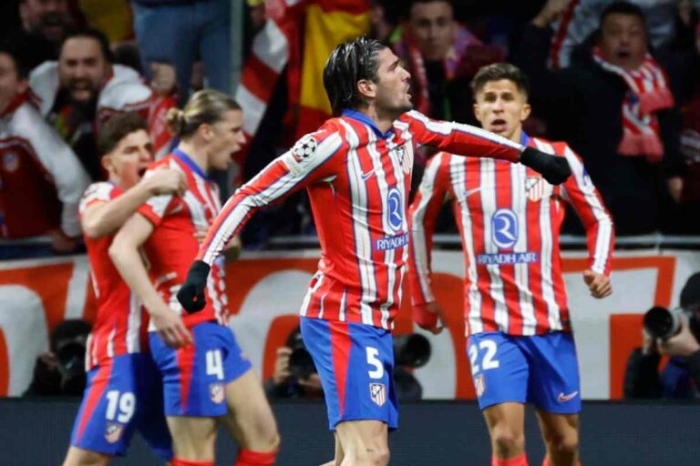 Atletico Madrid esulta