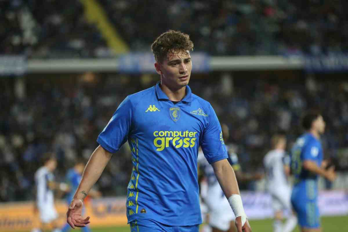 Esposito con l'Empoli