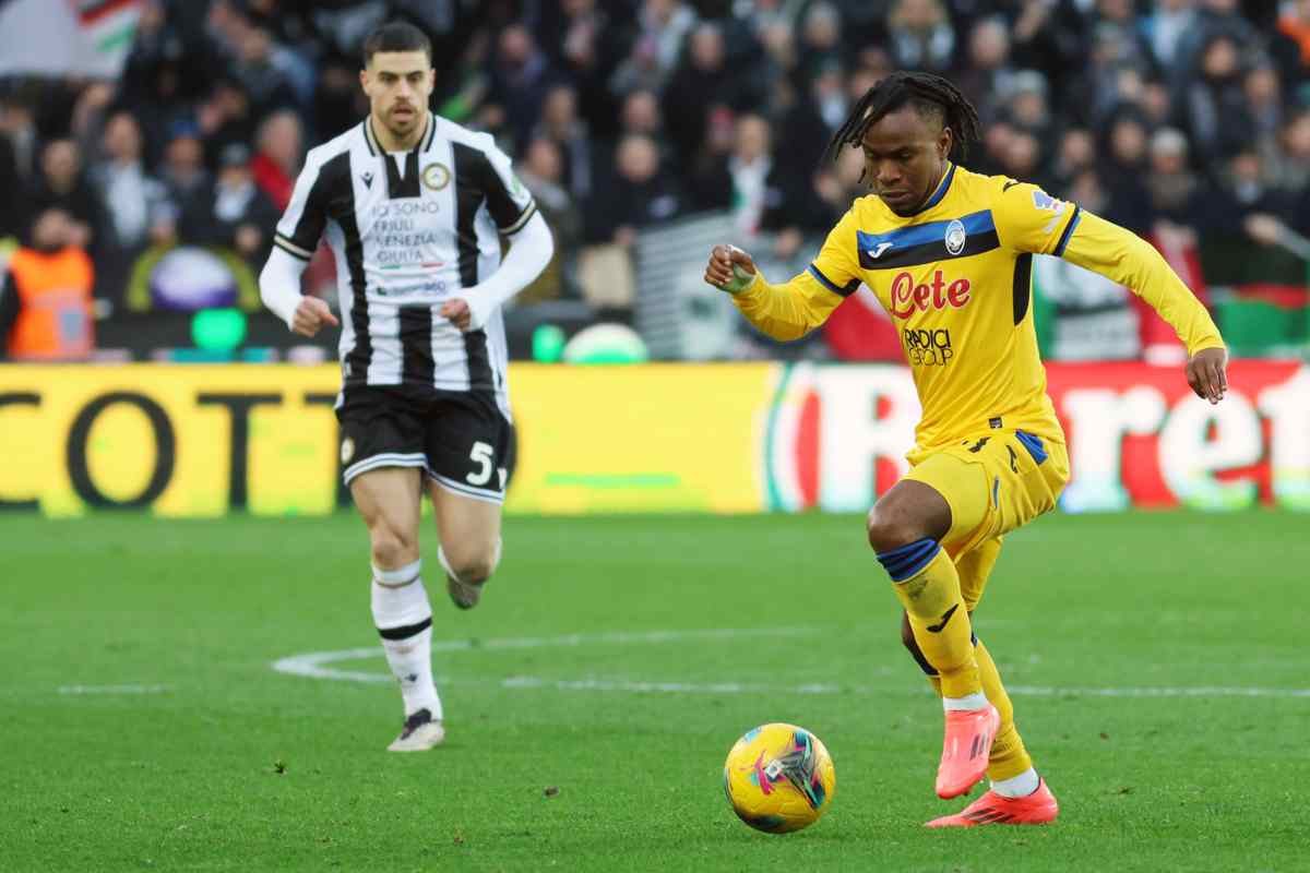 Lookman palla al piede